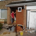 Porch construction - Pedmore